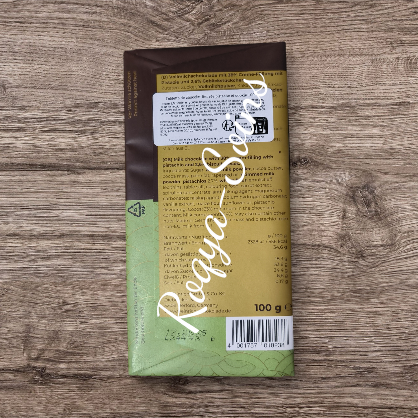 Weinrich's Chocolat Dubai style