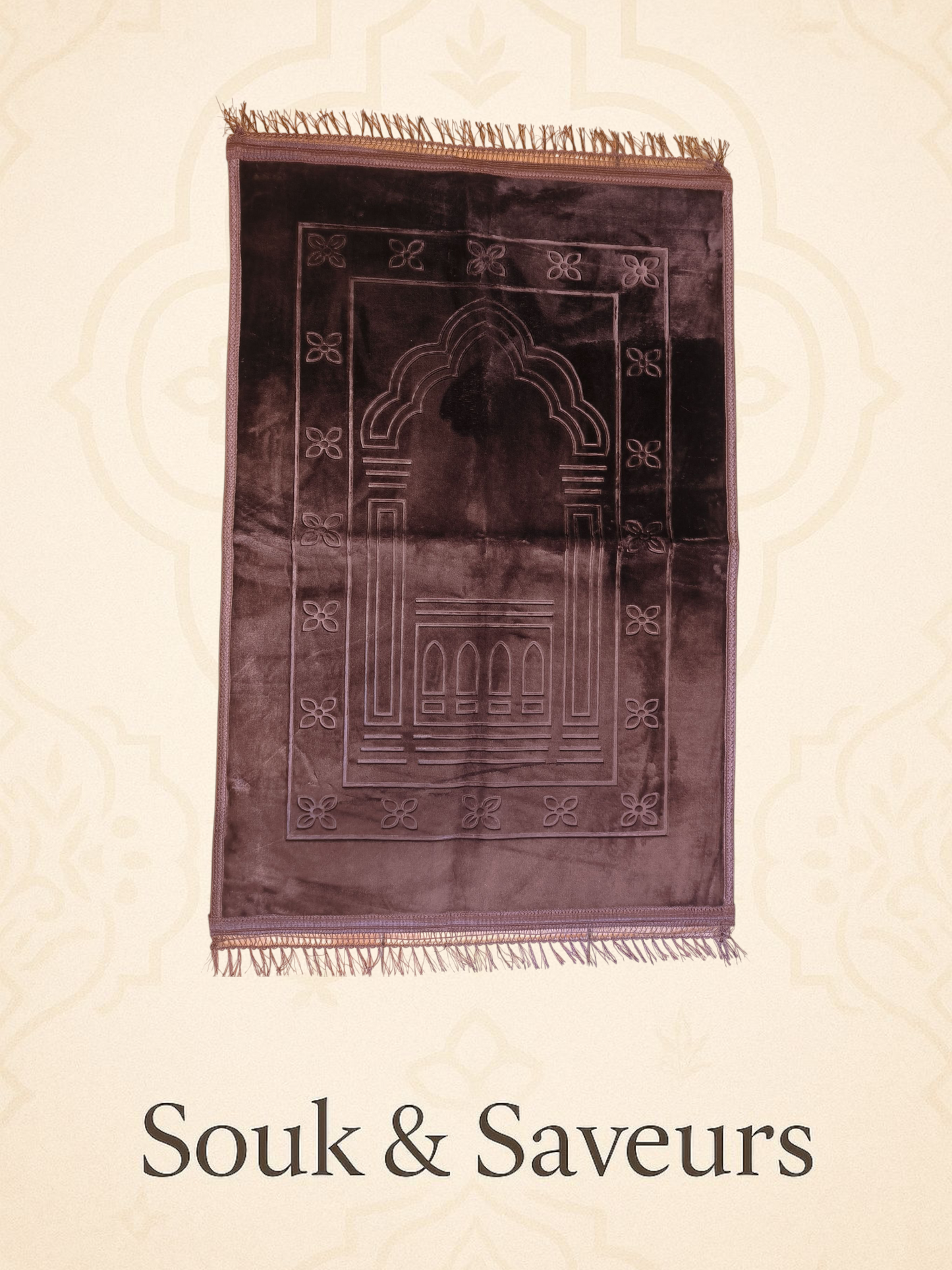 Tapis de Prière couleur Marron