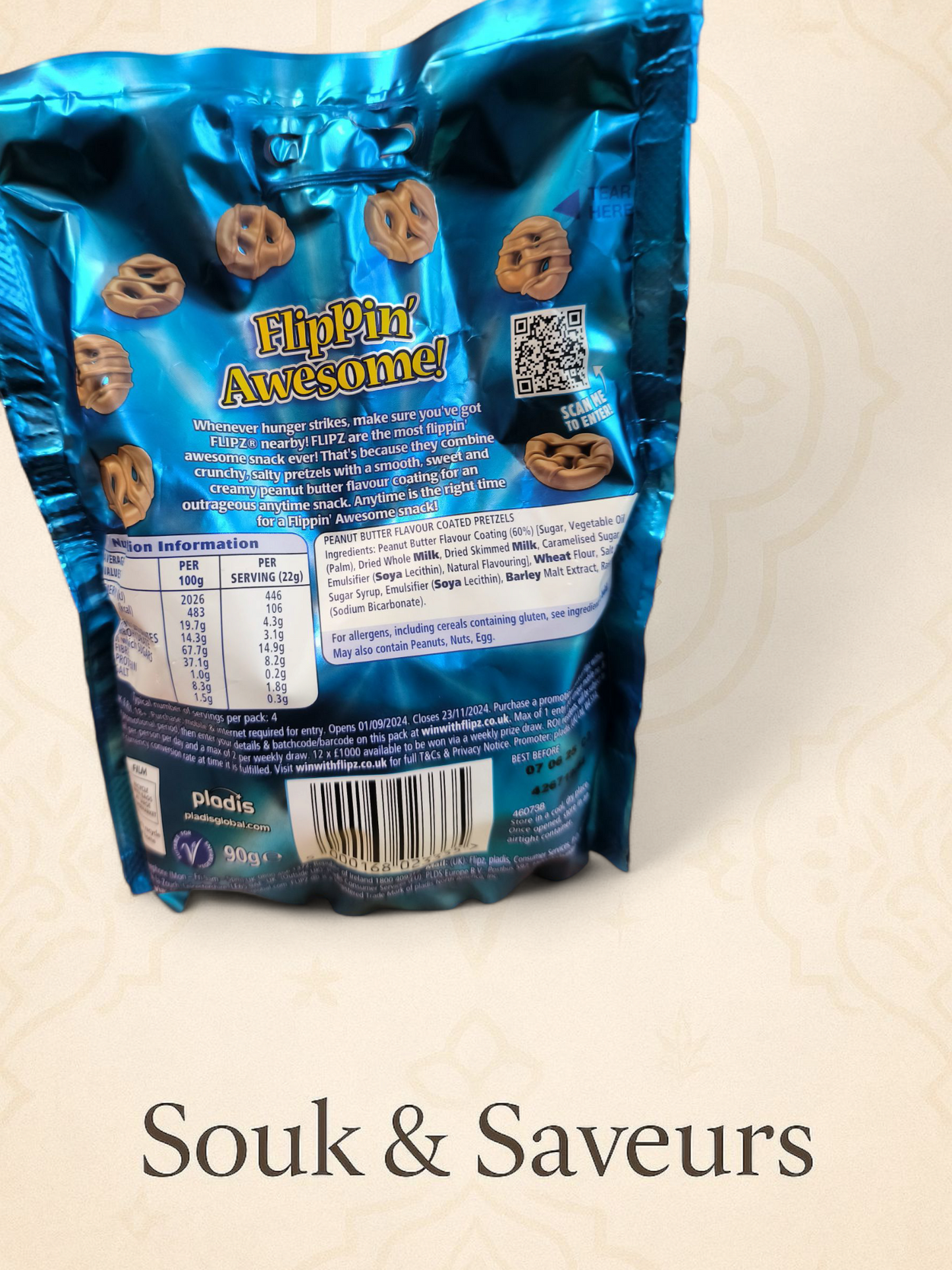 Flipz Peanut Butter 90 gr