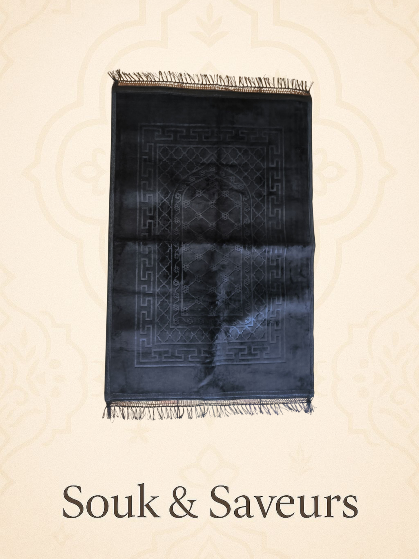 Tapis de Prière couleur Noir