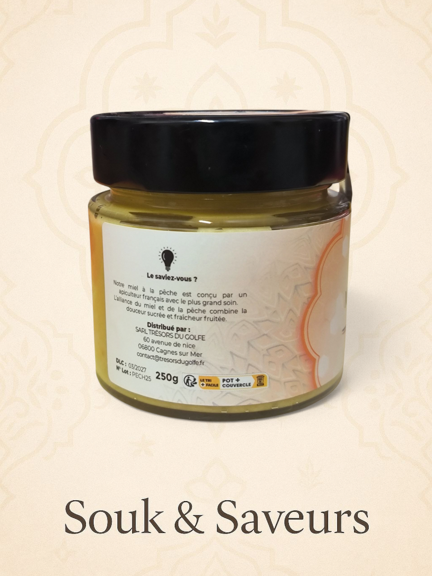 Miel Pêche 250 gr