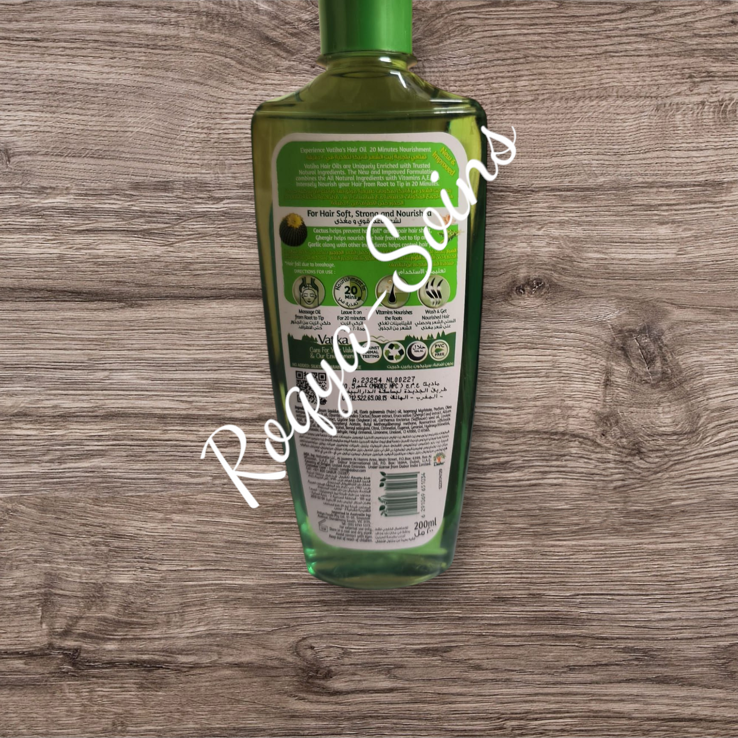 Huile Capillaire Anti Chute( cactus et ail) 200 ml