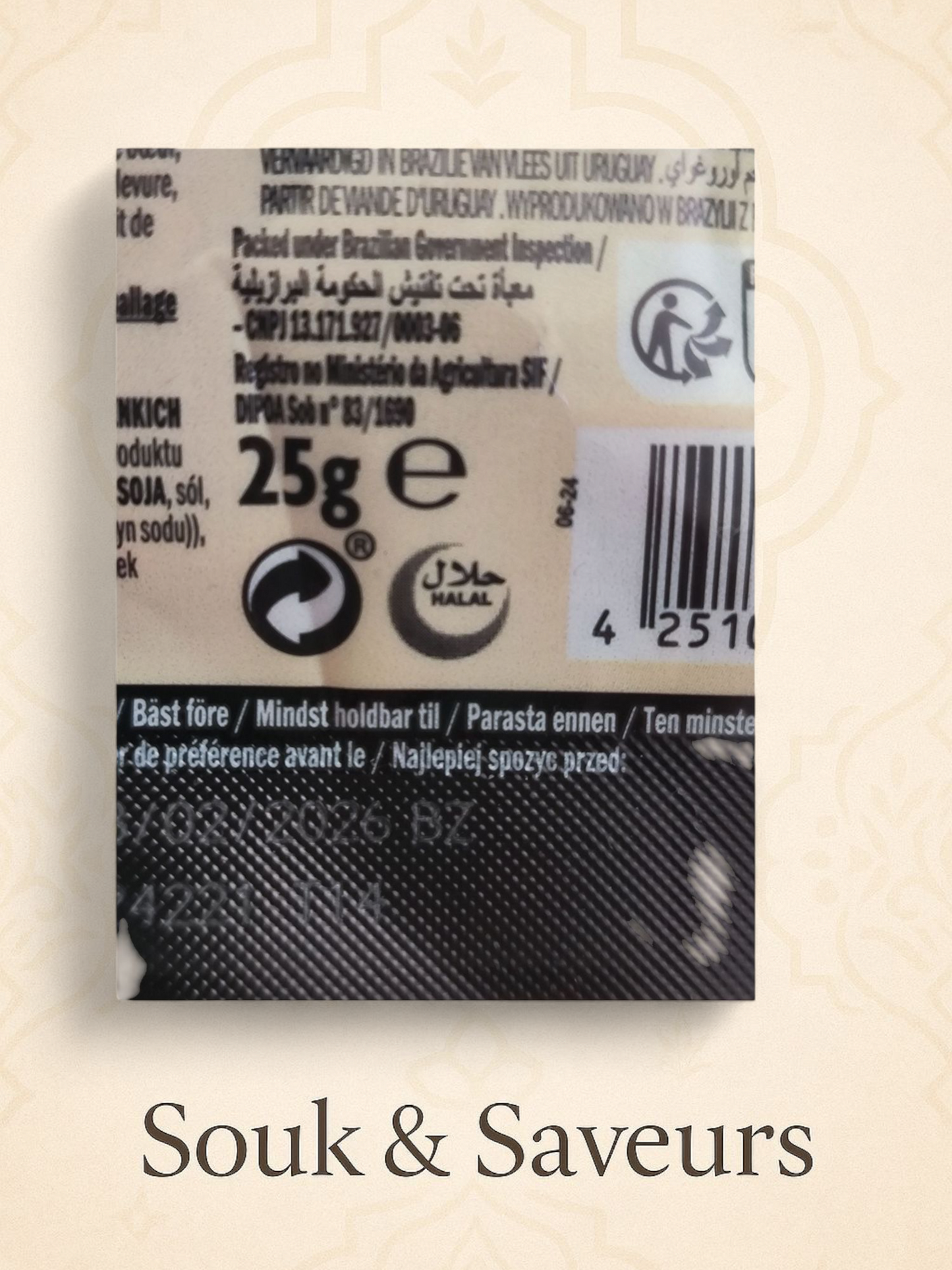 Beef Jerky Teriyaki 25 gr