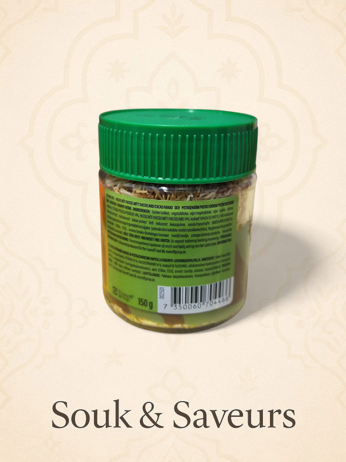 Pâte à Tartiner Dubaï Style Chocolat 150 gr