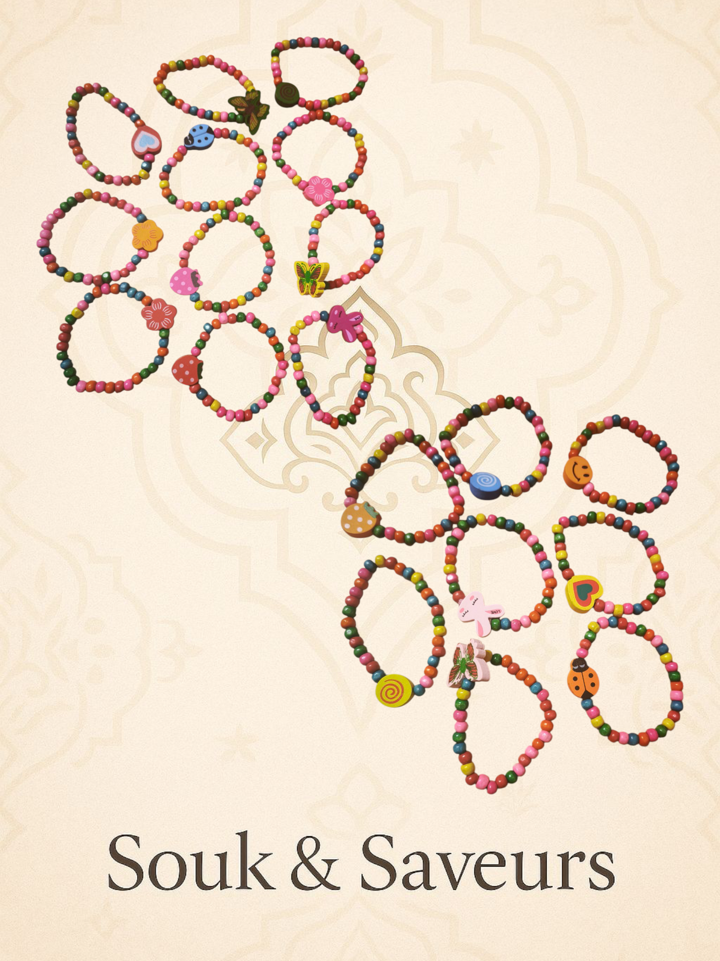 Bracelet Perles Fantaisie - Enfant