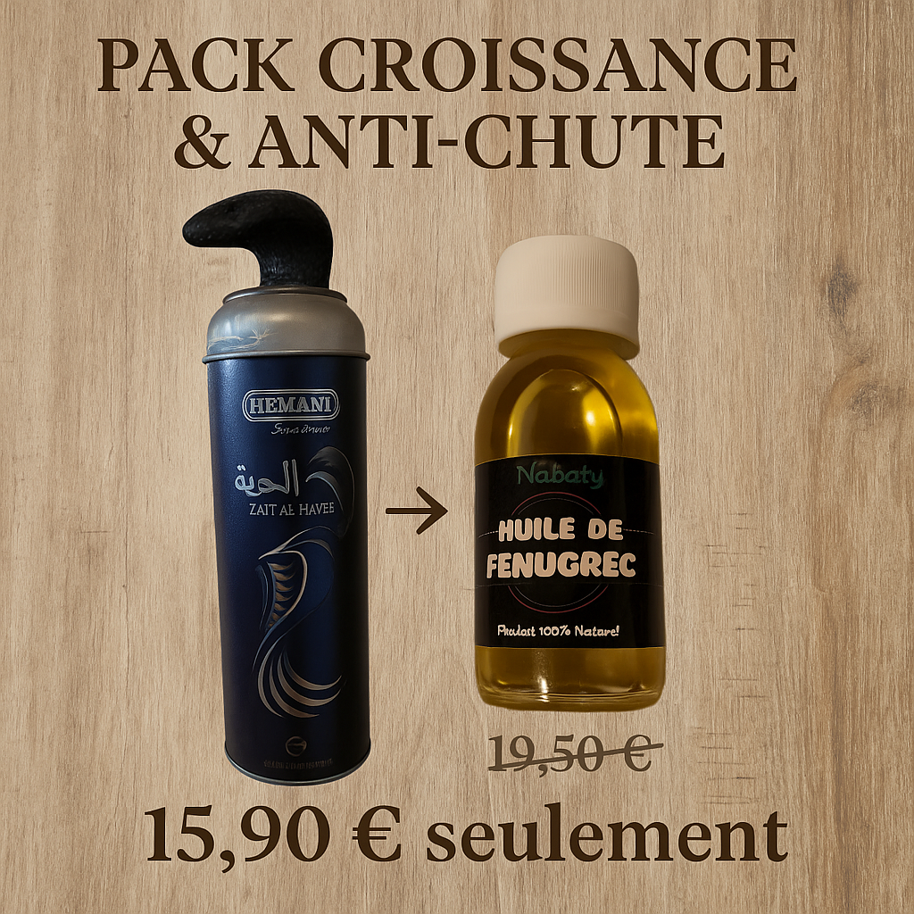 Pack Croissance & Anti-Chute (Serpent + Fenugrec)