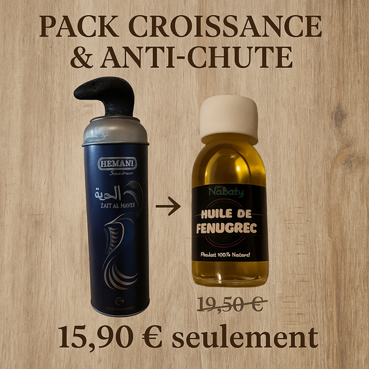 Pack Croissance & Anti-Chute (Serpent + Fenugrec)