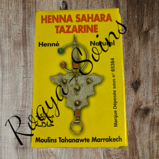 Henné Sahara Tazarine Jaune