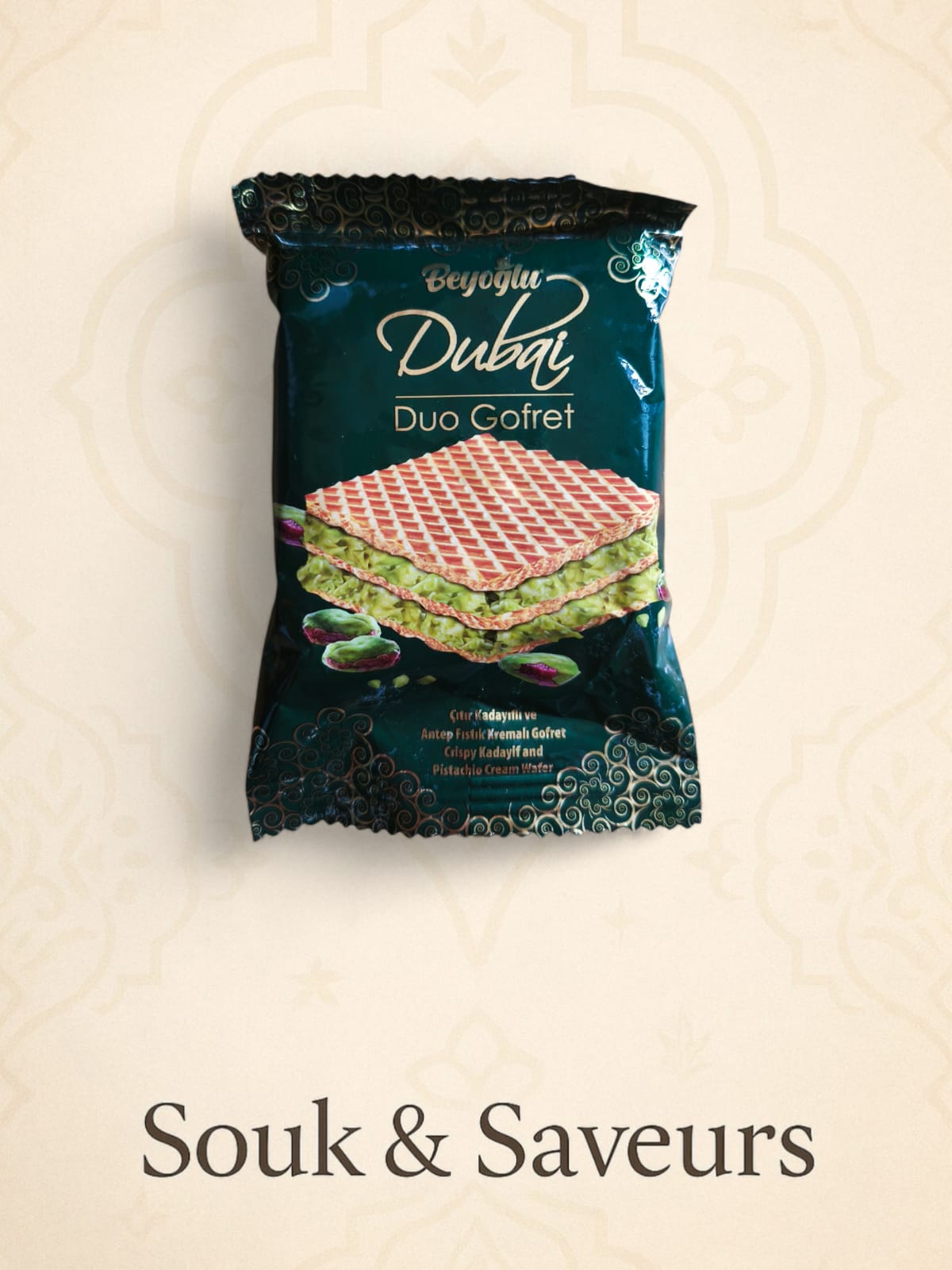 Gaufrette Beyoğlu Dubai Duo Gofret à la Pistache (30 g)