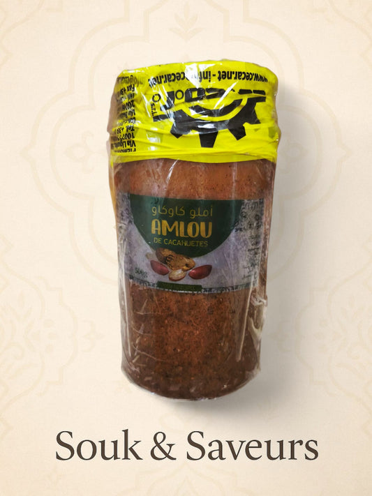 Amlou aux Cacahuètes 1 kg – Pâte Artisanale Maison