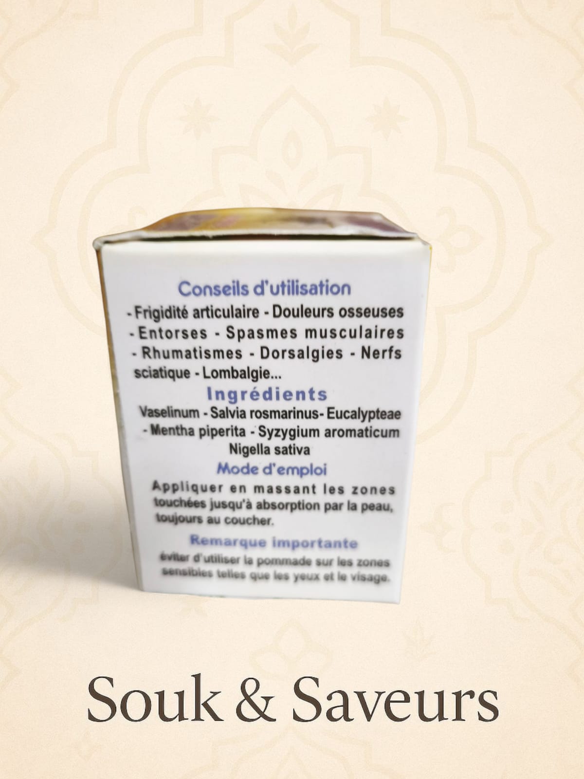 Crème d’Autruche à la Nigelle 50 g
