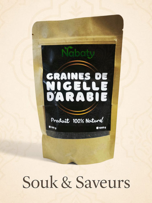Graines de Nigelle d’Arabie – 100 % Naturelles
