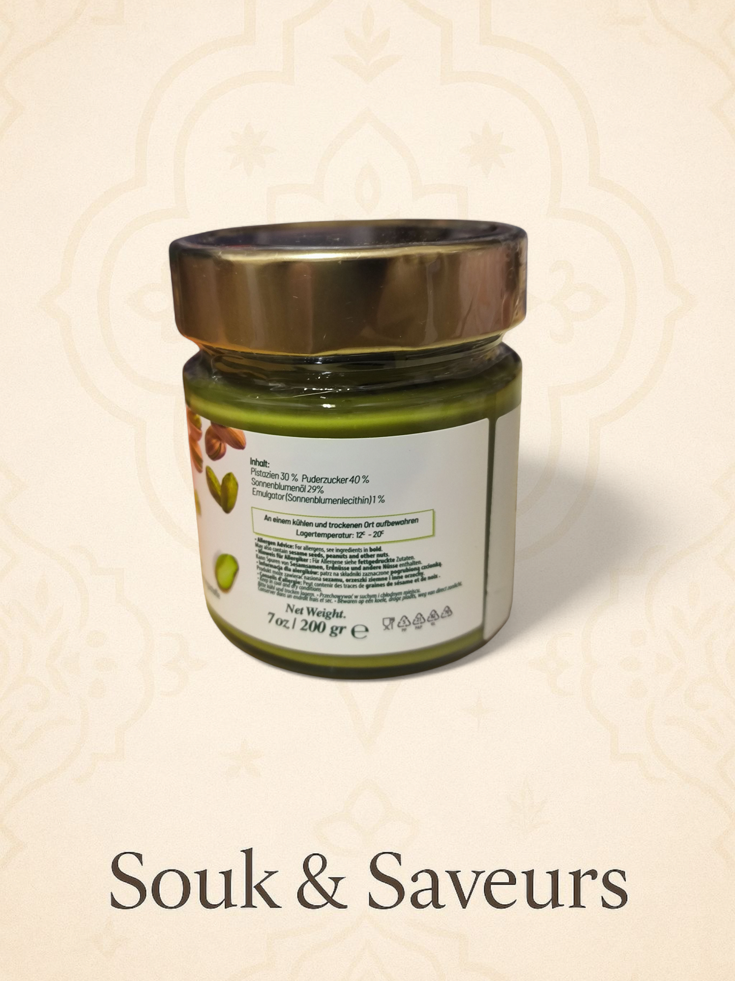 Crème de Pistache Sahha 200 gr