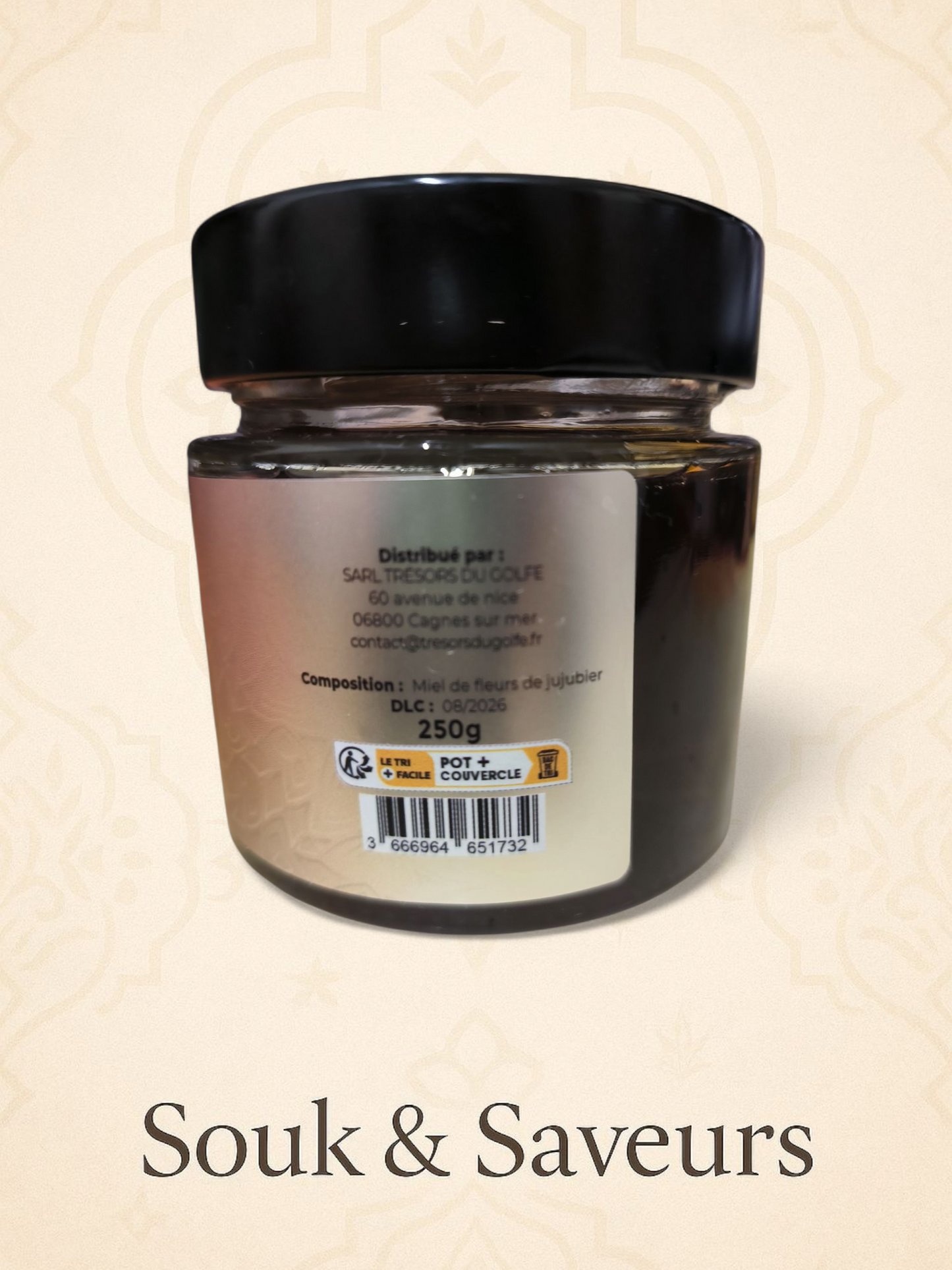 Miel de Jujubier du Pakistan 250 gr