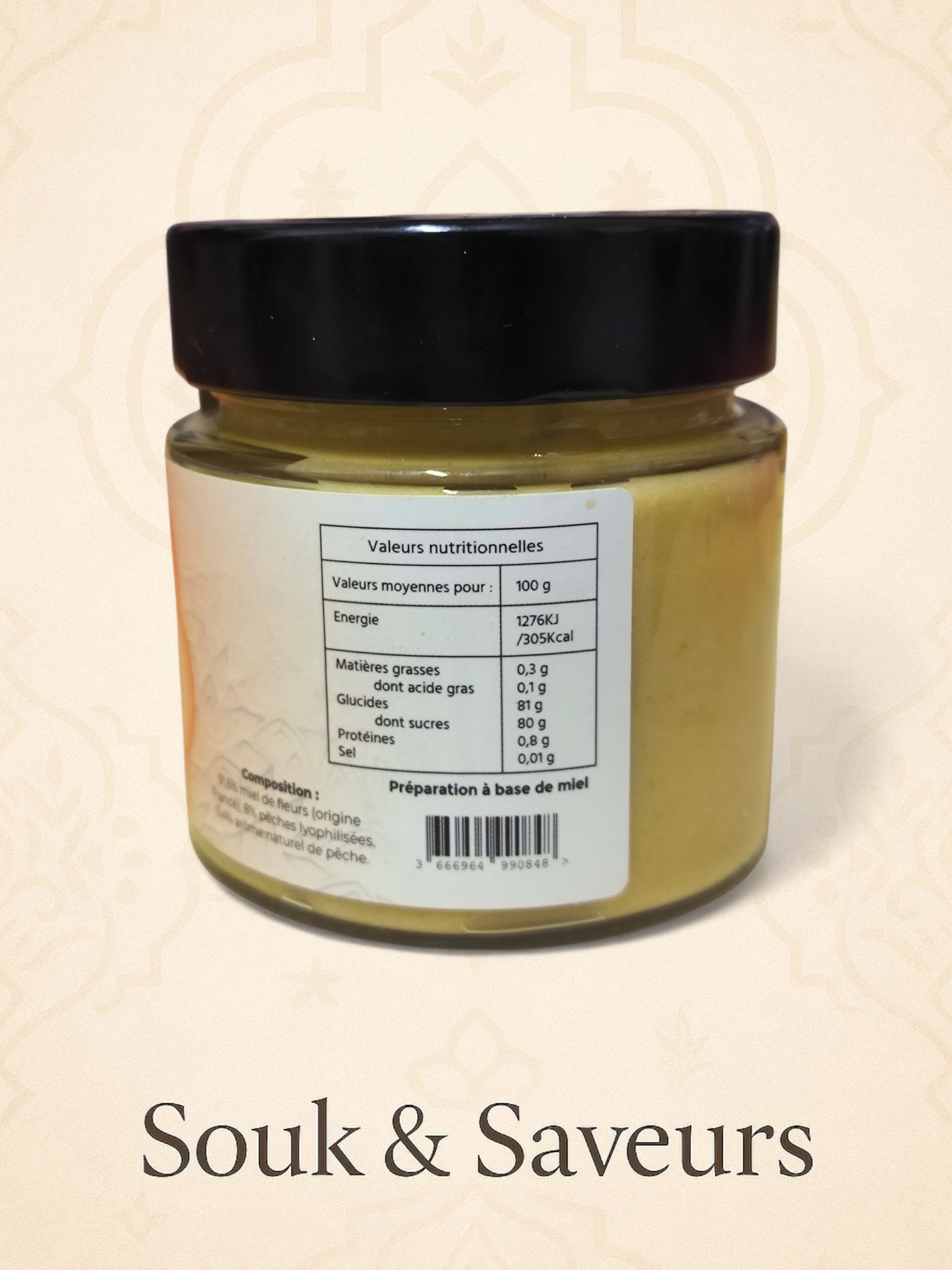 Miel Pêche 250 gr