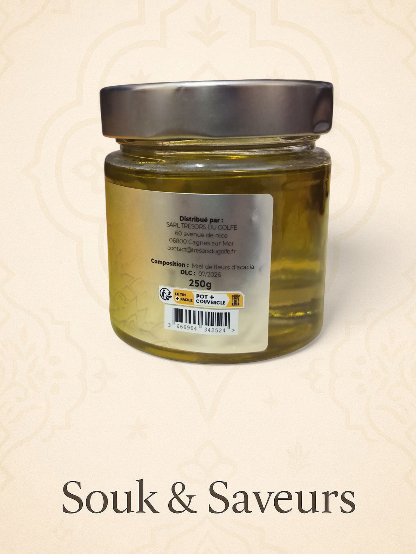 Miel d'Acacia de Hongrie 250 gr