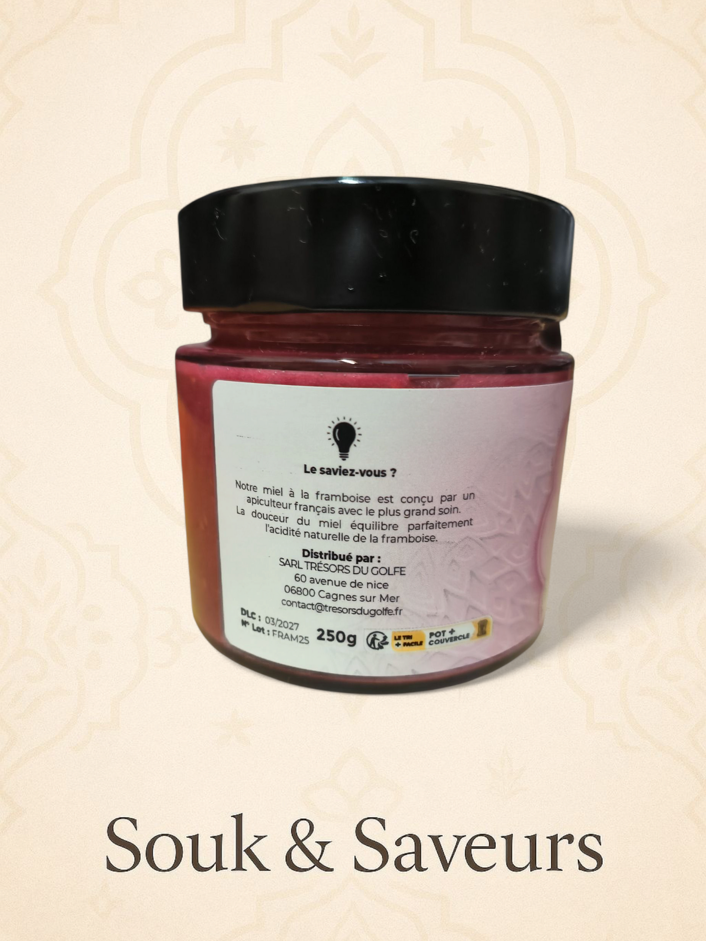 Miel Framboise 250 gr