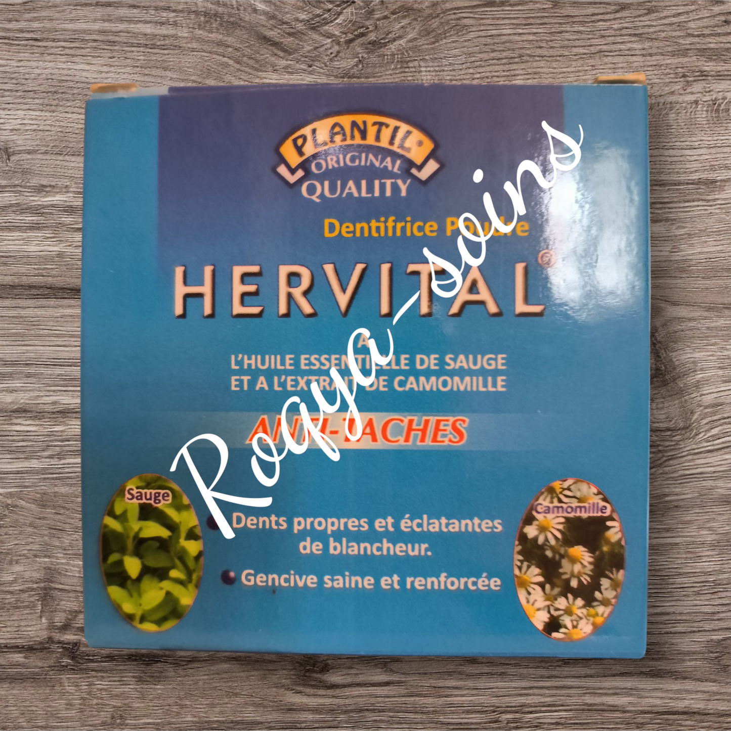 Dentifrice Poudre Sauge/Camomille Anti Taches