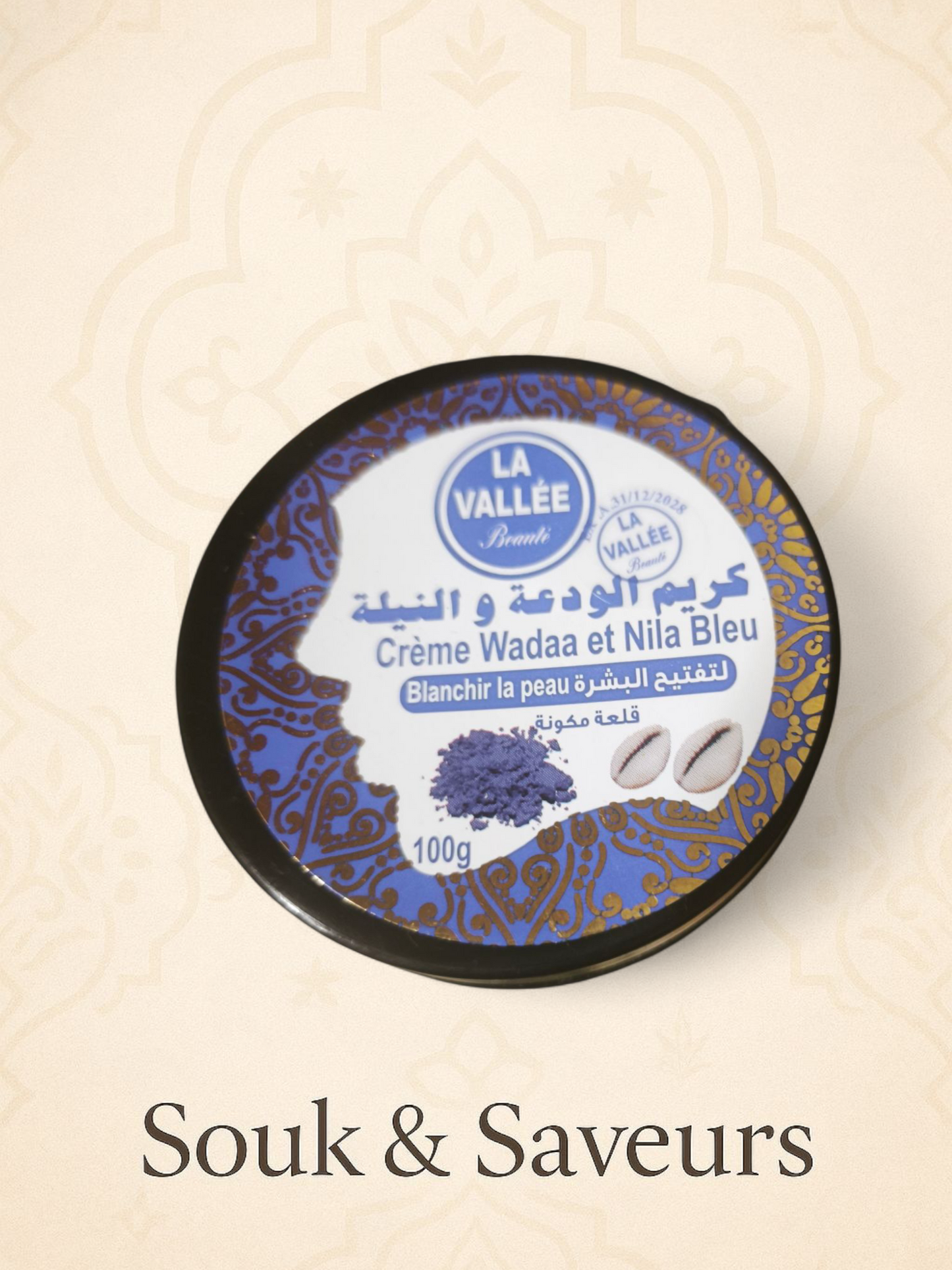Crème Hydratante au Nila - 100 gr