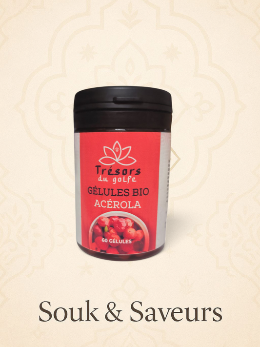 Acérola BIO – 60 Gélules – Vitamine C & Immunité naturelle