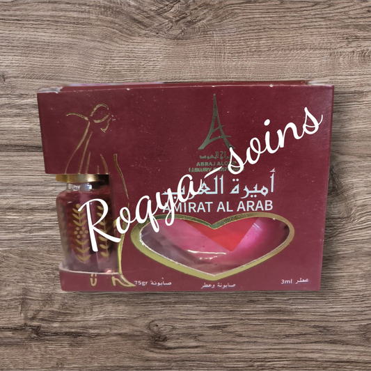 Coffret Émirat El Arab ( savon et parfum )