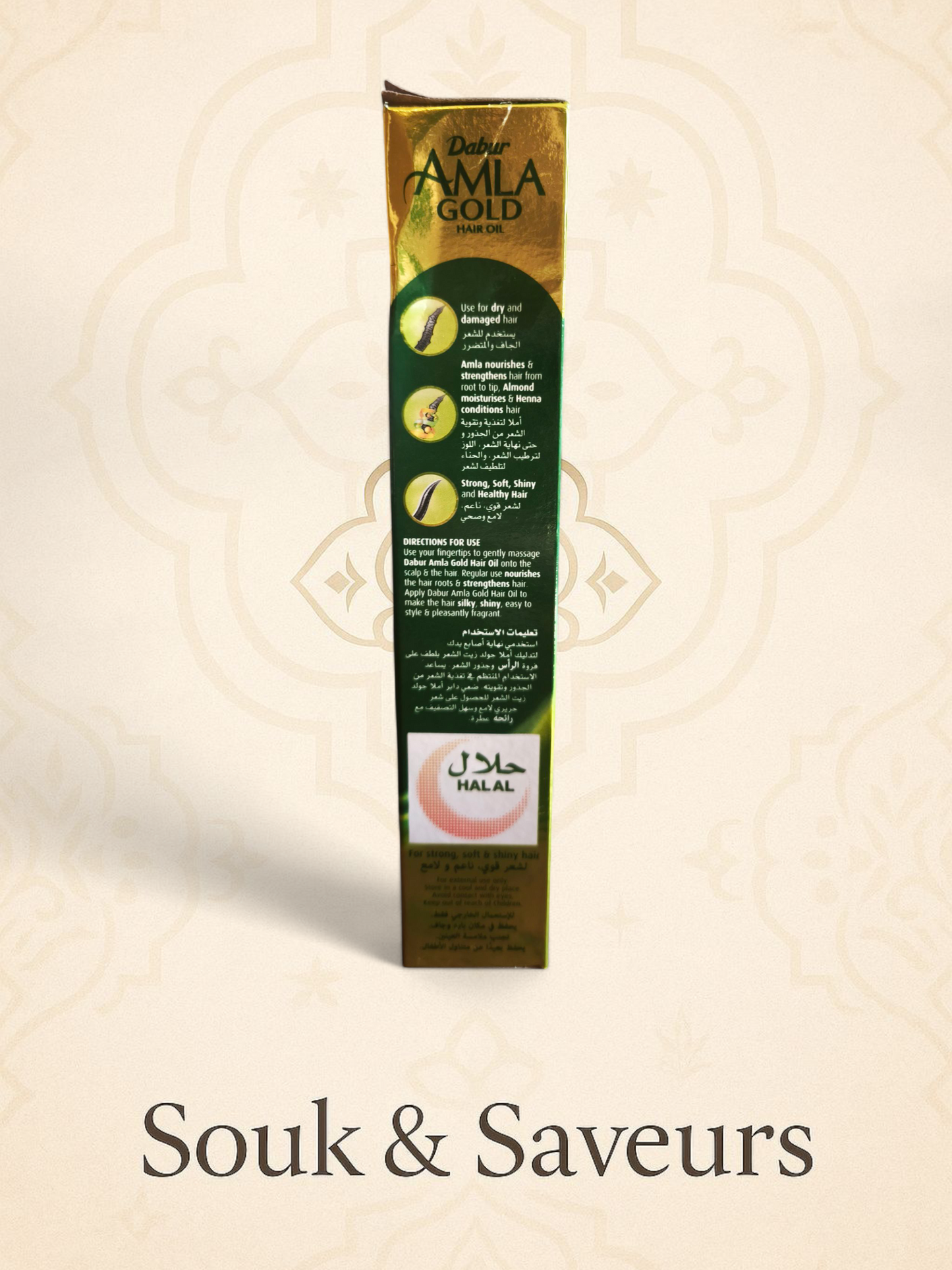 Huile Capillaire Dabur Amla Gold 200 ml