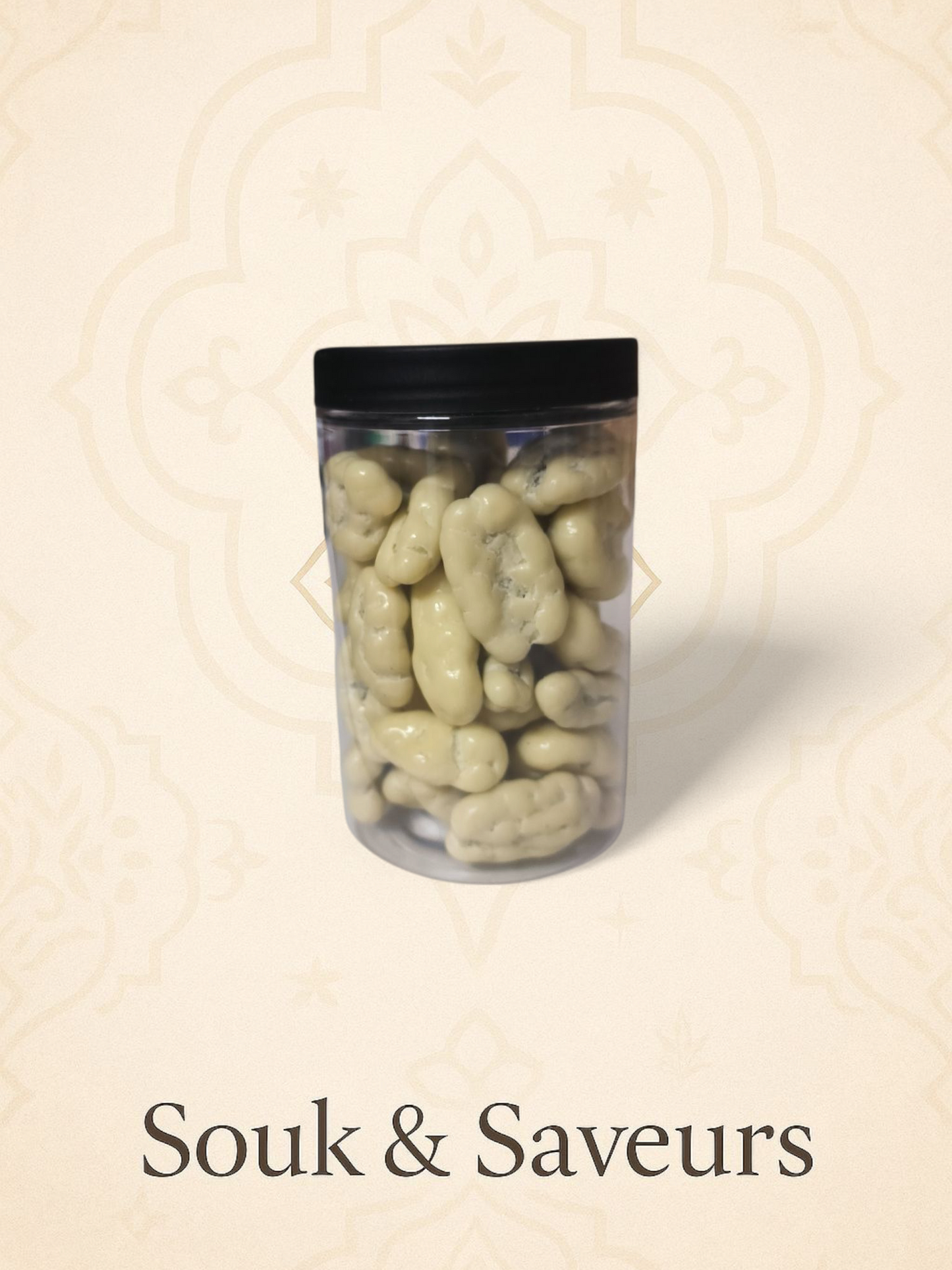 Noix de Pécan Enrobées de Chocolat Blanc 200 gr