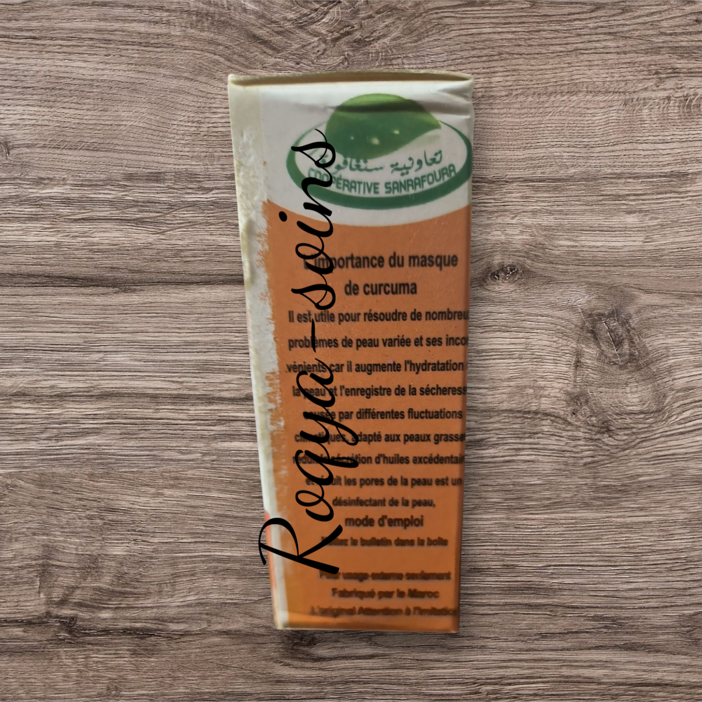Masque au Curcuma Blanc