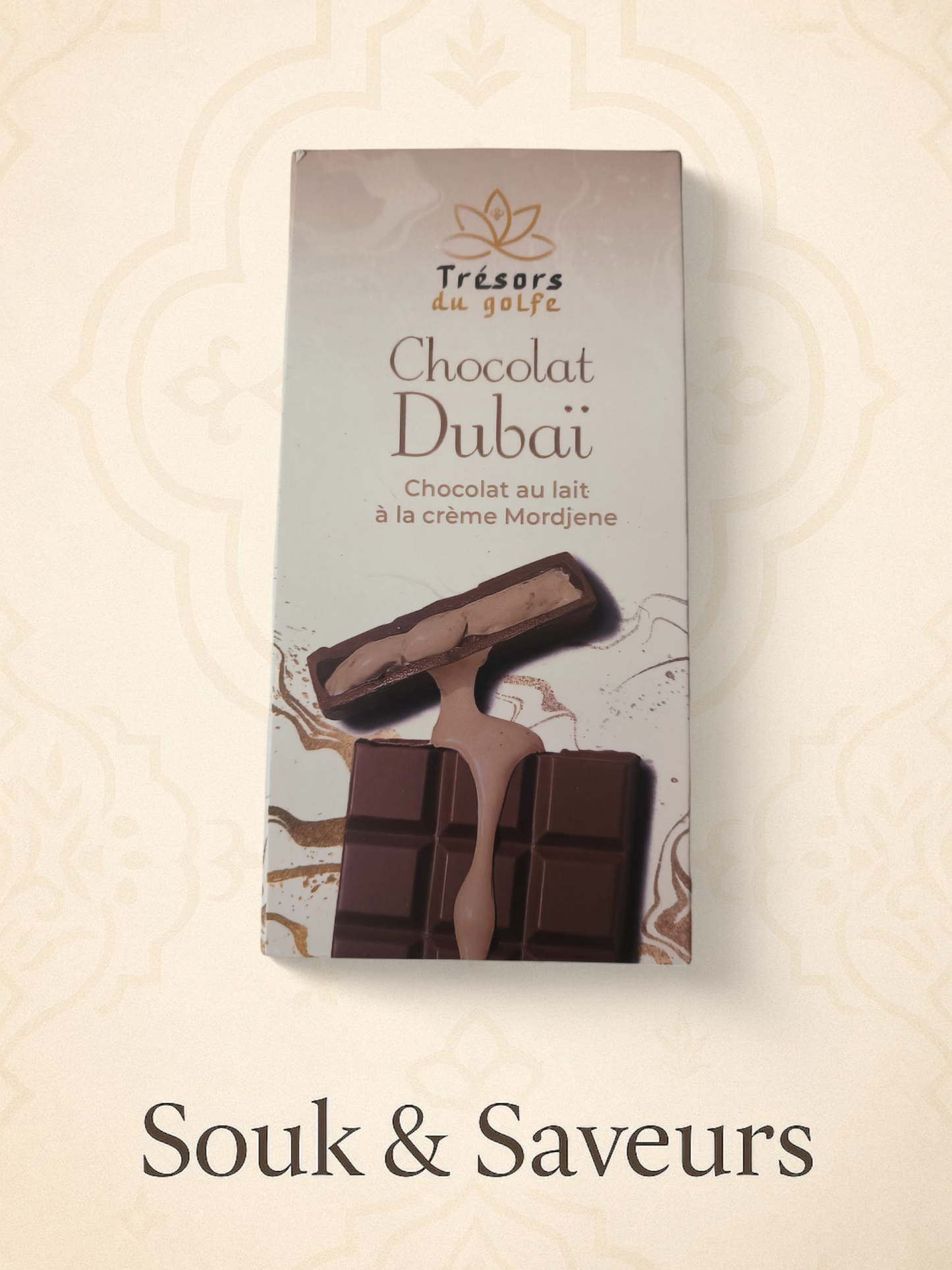 Chocolat Dubaï au Mordjene 200 gr