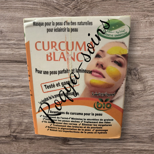 Masque au Curcuma Blanc