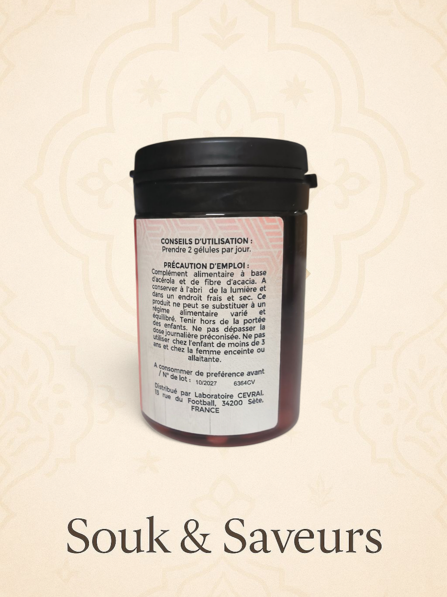 Acérola BIO – 60 Gélules – Vitamine C & Immunité naturelle