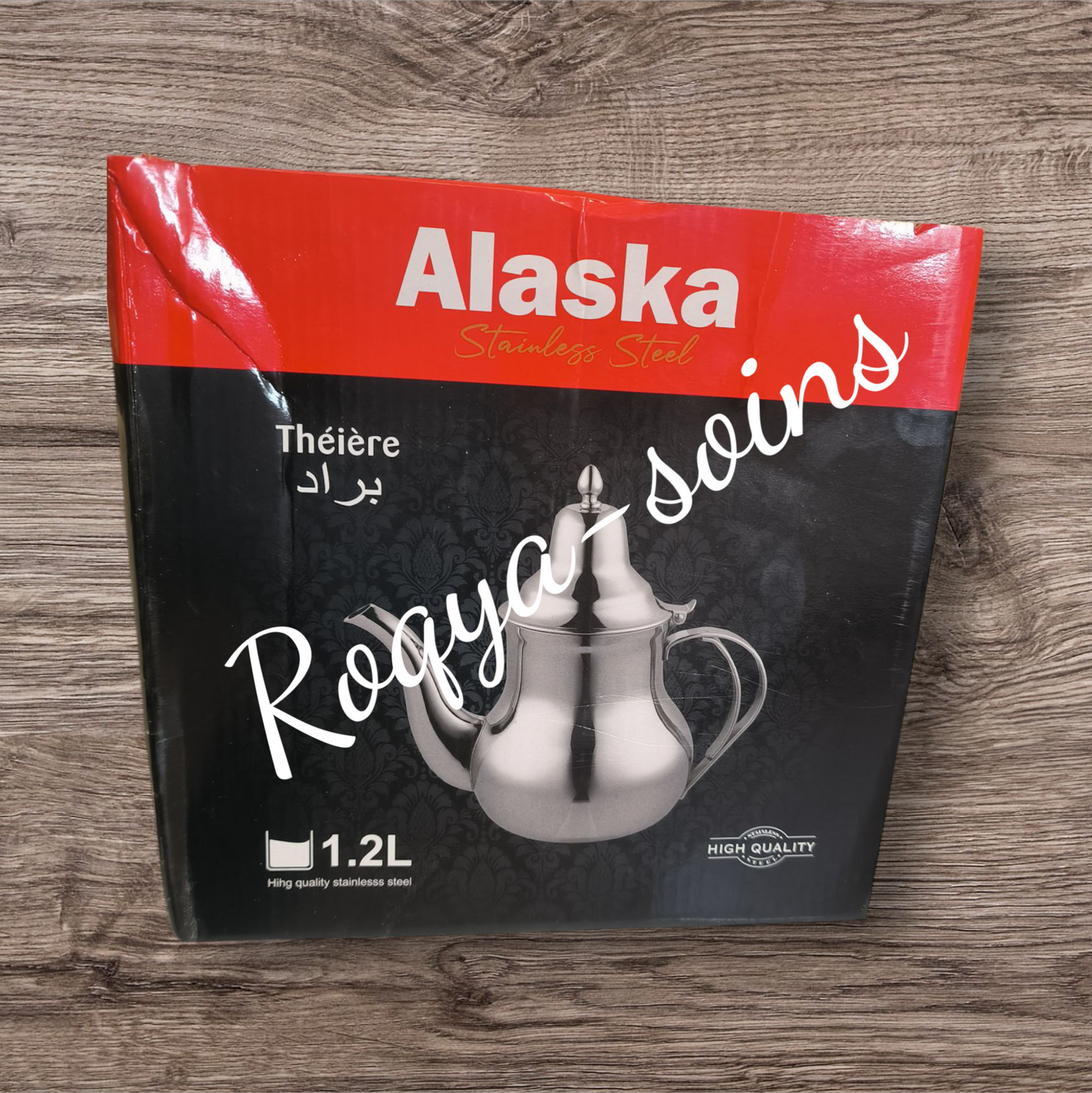 Théière Inox Alaska 1,2 L
